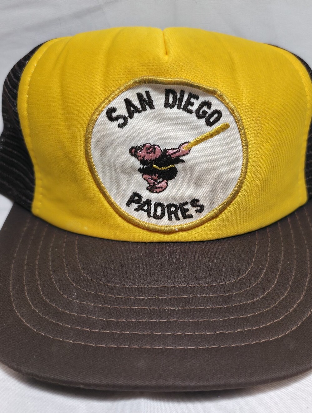 Vintage 1970's 1980's San Diego Padres Trucker Hat *RARE*